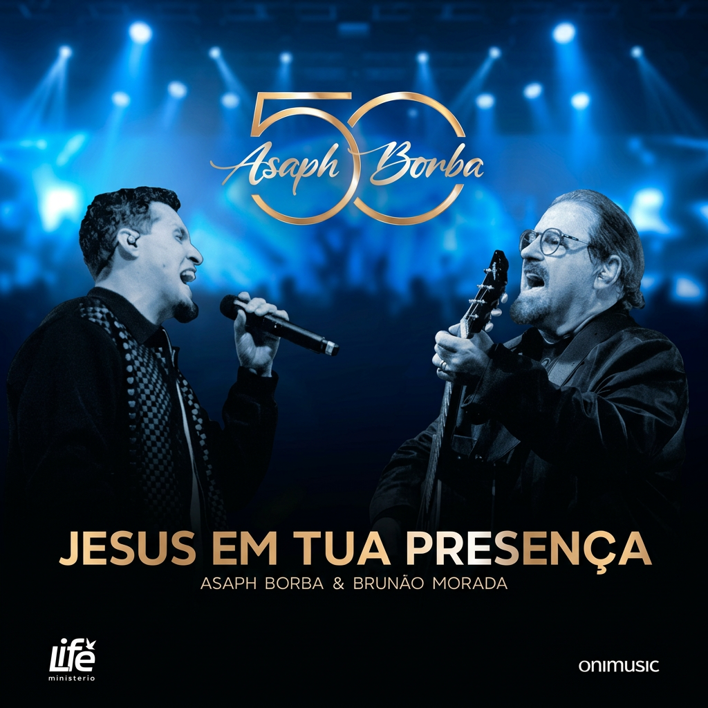 Asaph Borba — Jesus em Tua Presença — DVD 50 Anos (feat. Brunão Morada)